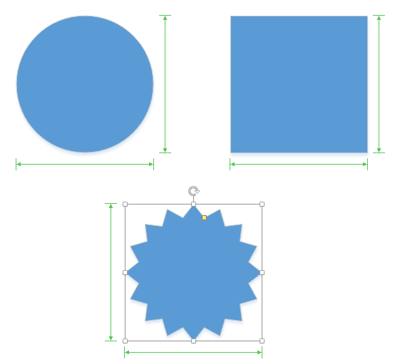 Visio matching shape dimensions dynamic grid